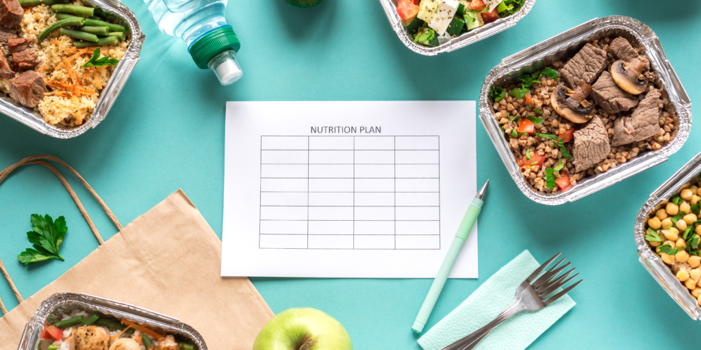 Creating meal plans for clients as a nutrition coach.